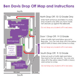 BD Drop Off Map and Instructions