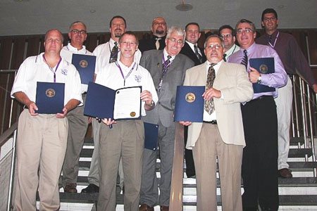 BD Dads Receive City Council Resolution