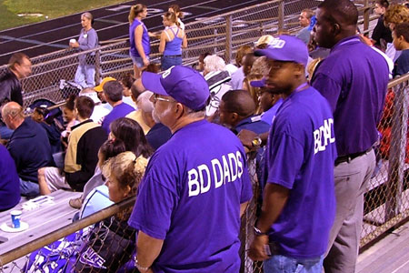 BD Dads work football game