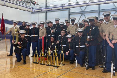 BD Drill Team after Midwest Championship Meet